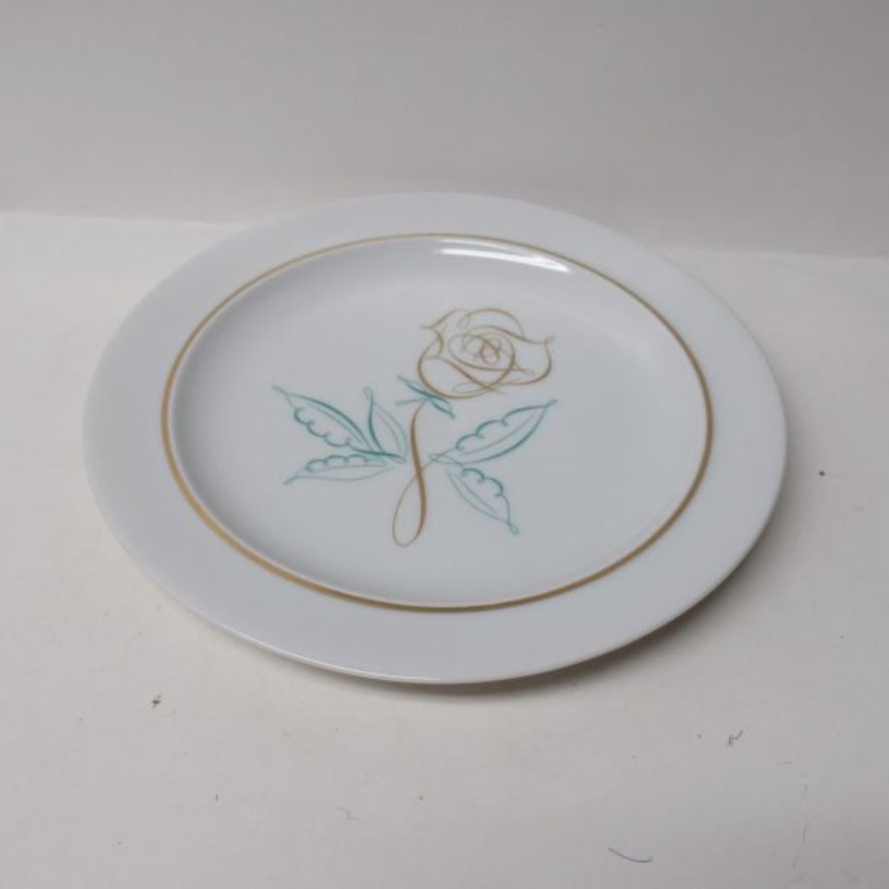 Easterling China SPENCERIAN ROSE 8 3/8 Inch Salad Plate